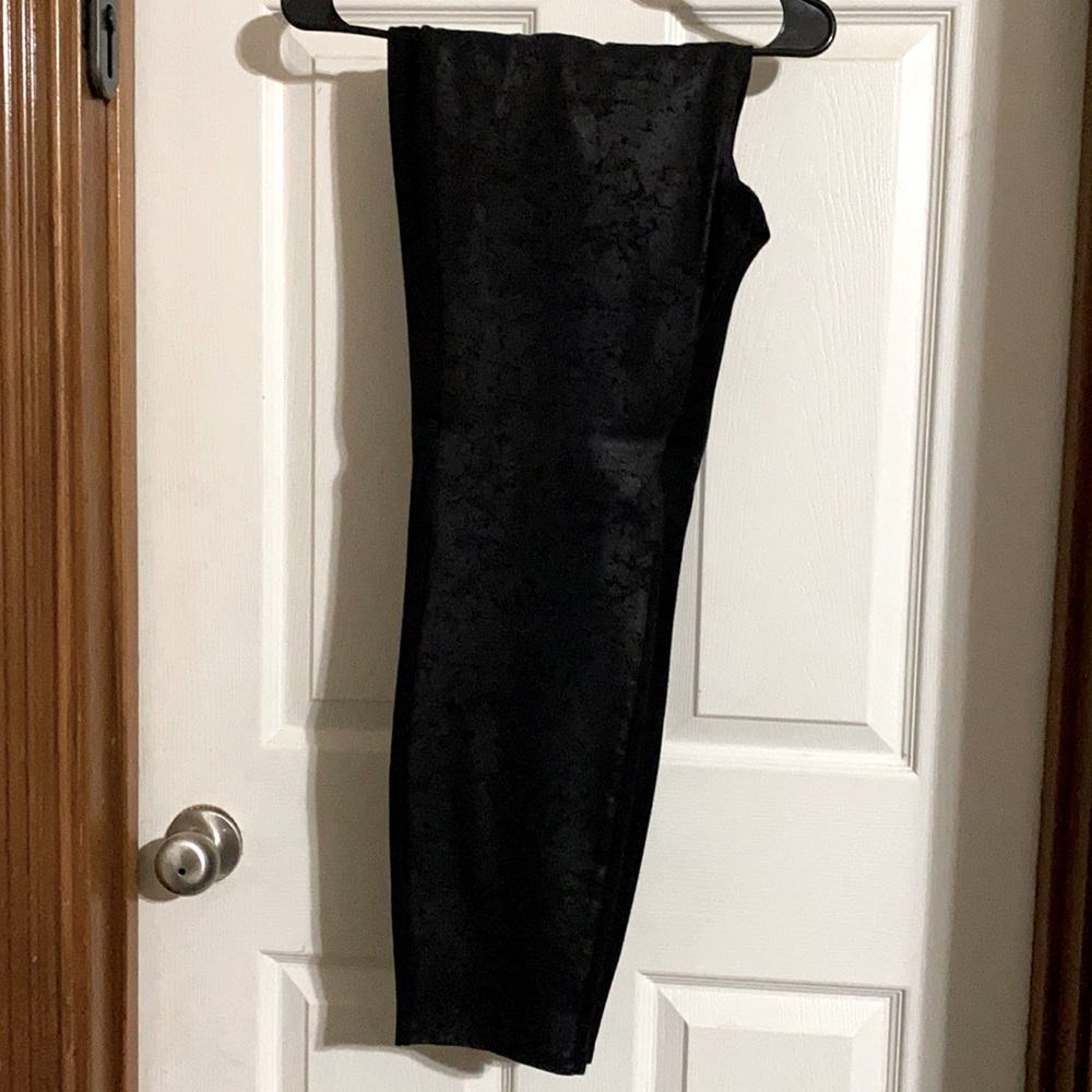 Torrid Faux leather stretch slacks